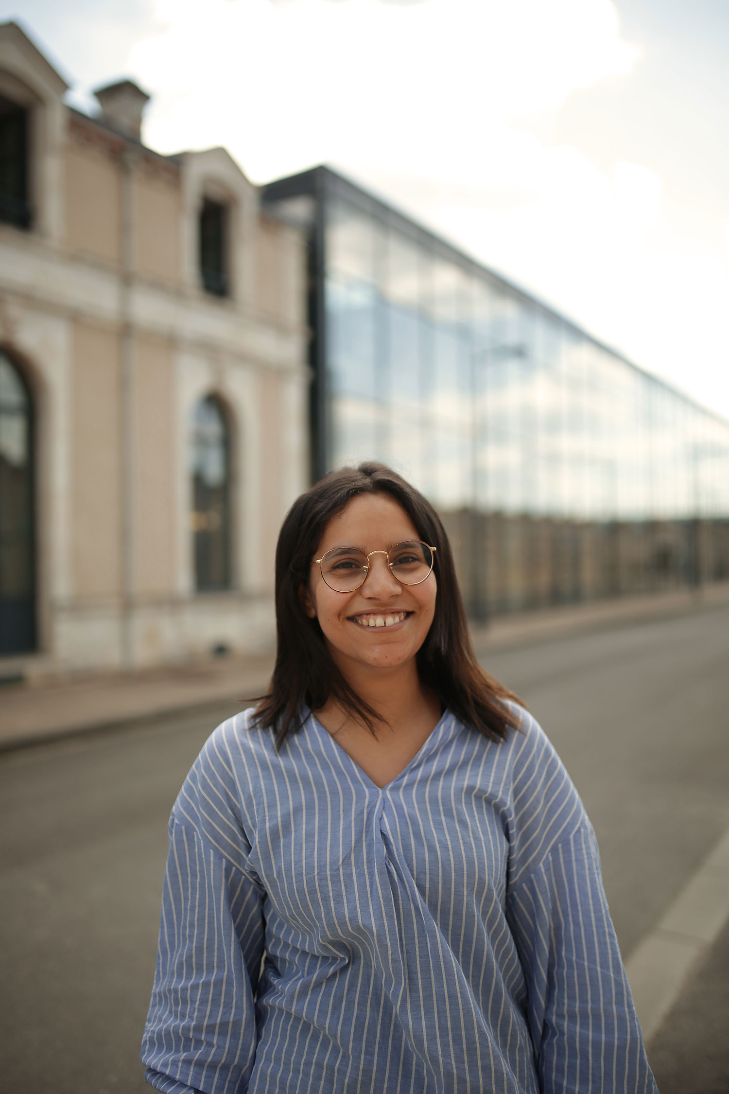 portrait d'étudiant