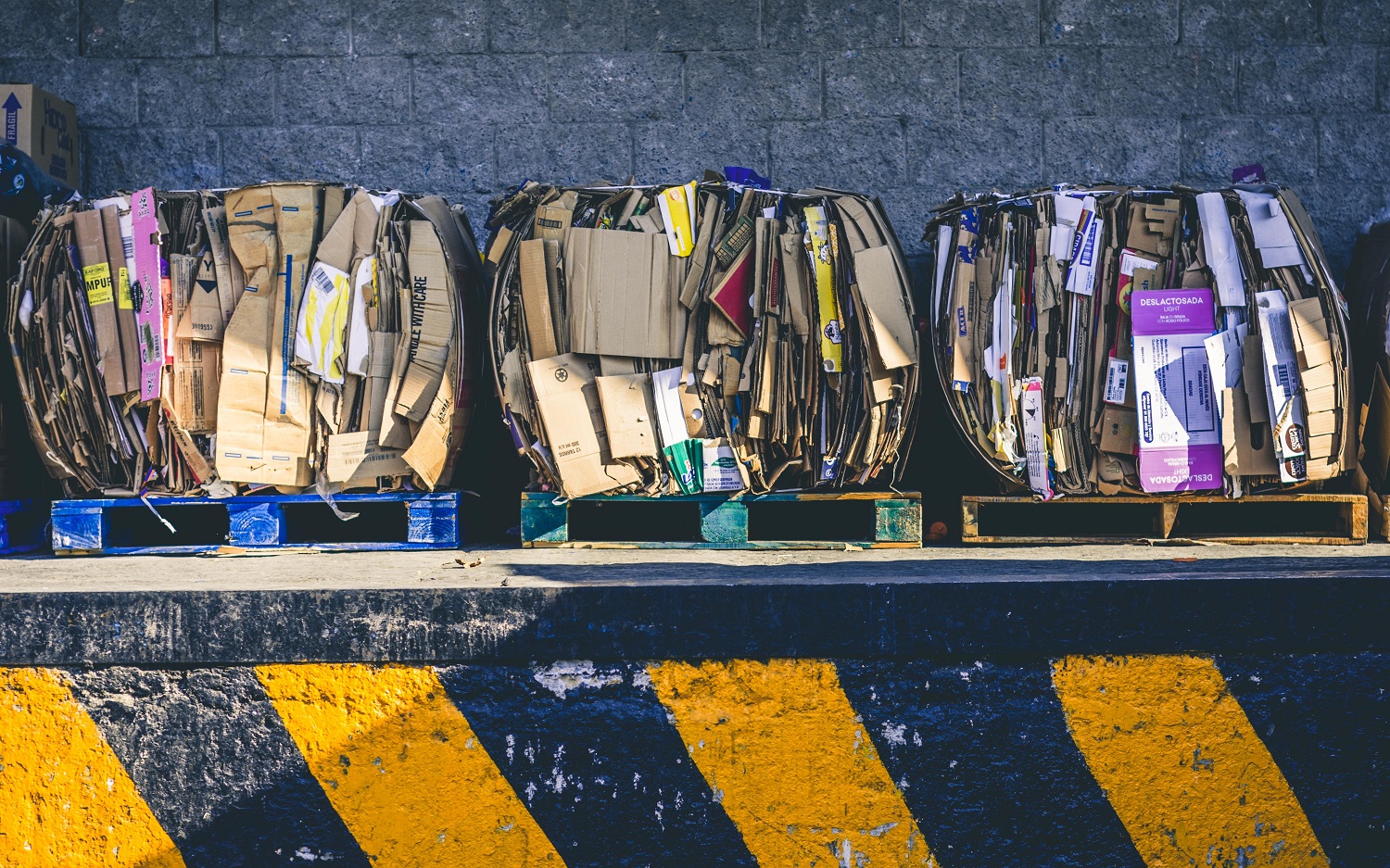 zone de tri des déchets