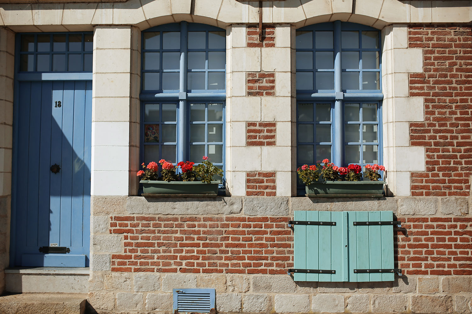 une façade de logement à Lille