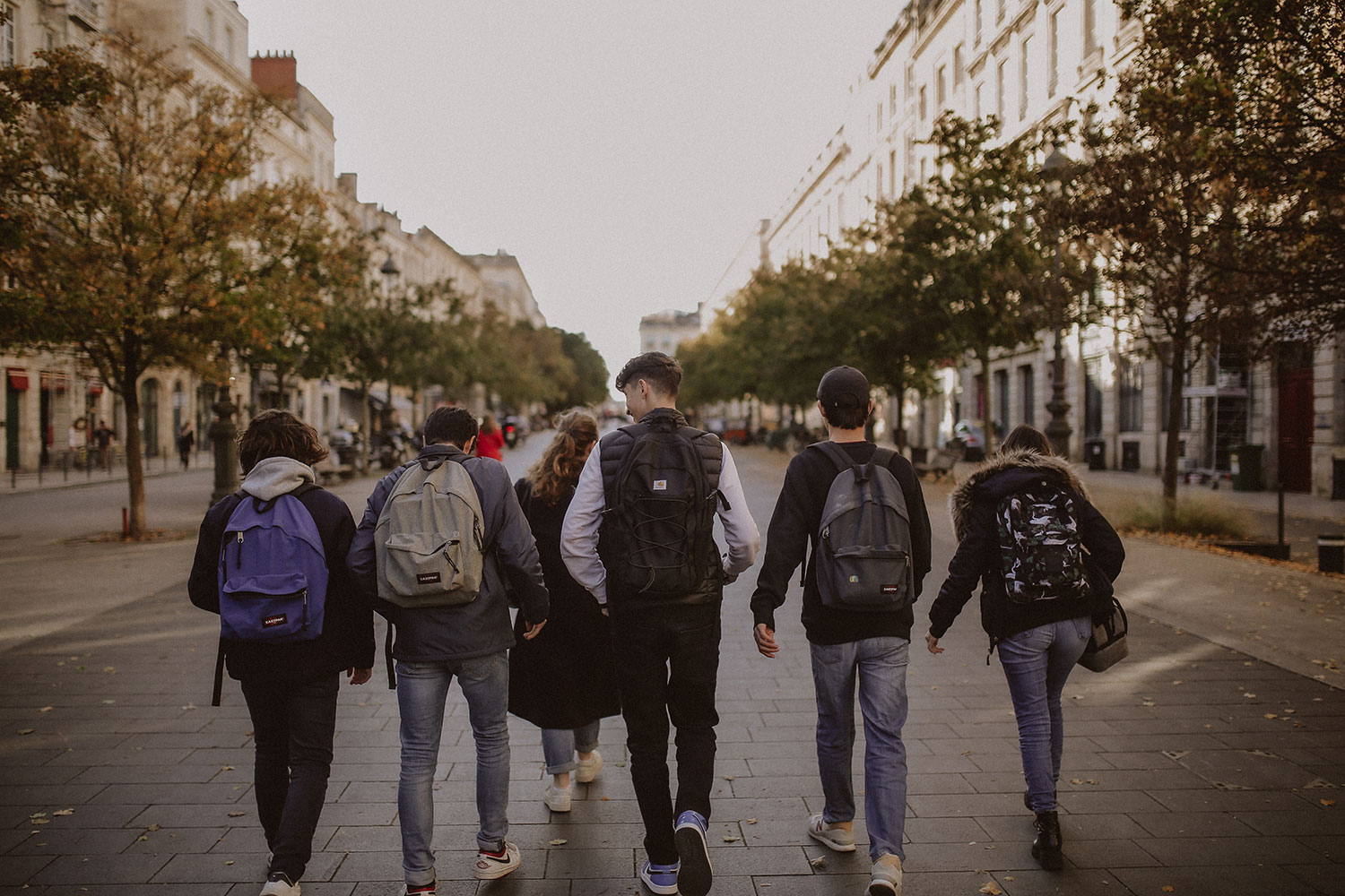 étudiants rue bordeaux