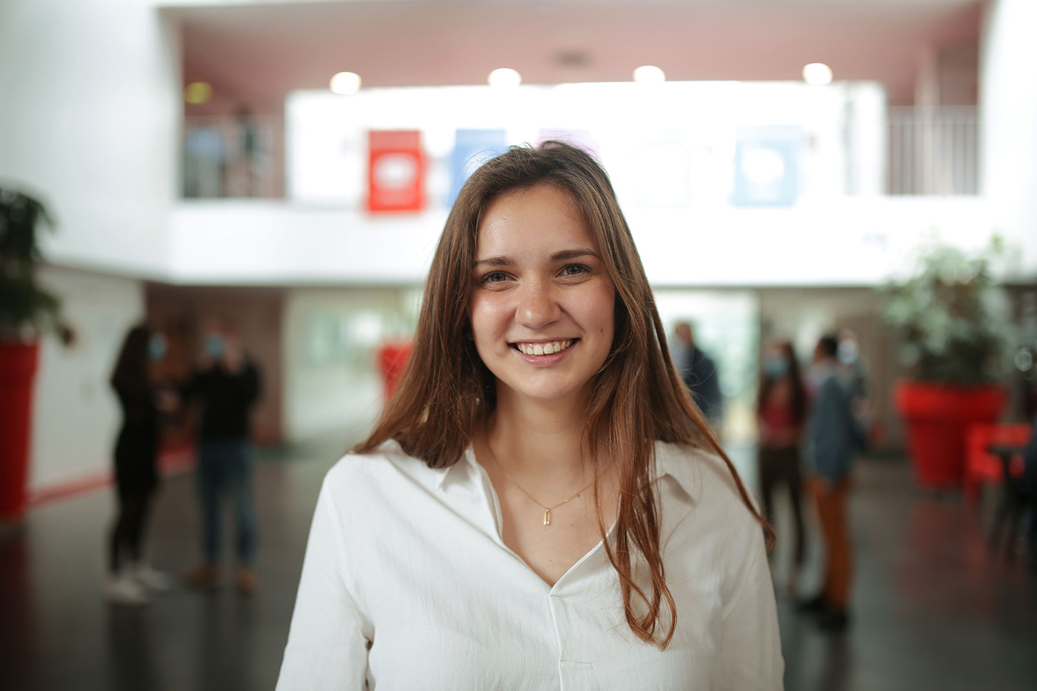 Portrait of Junia's student