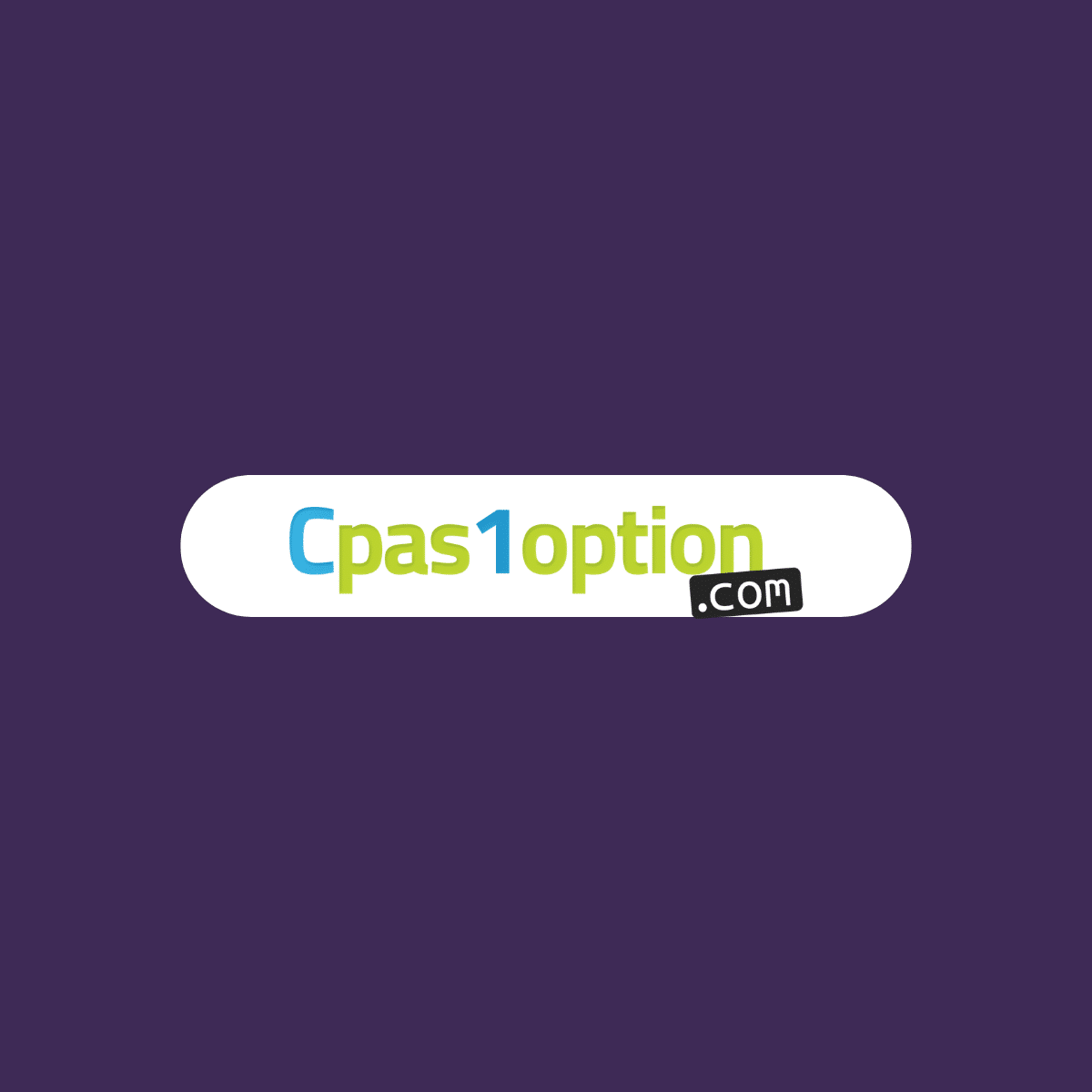 Logo de la charte "cpas1option"