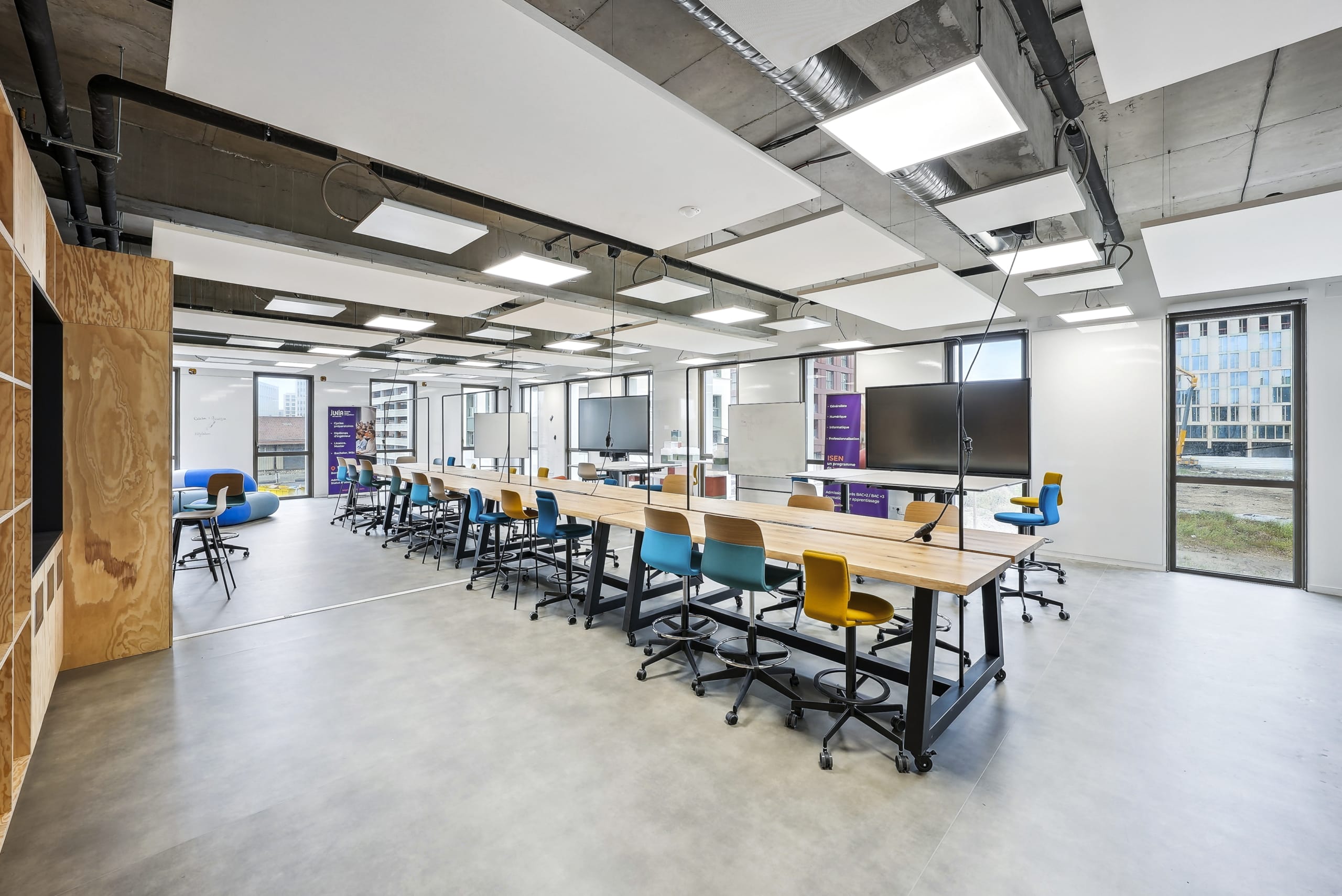 Le classlab du campus de Bordeaux