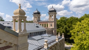 Aerial photo of the Palais Rameau