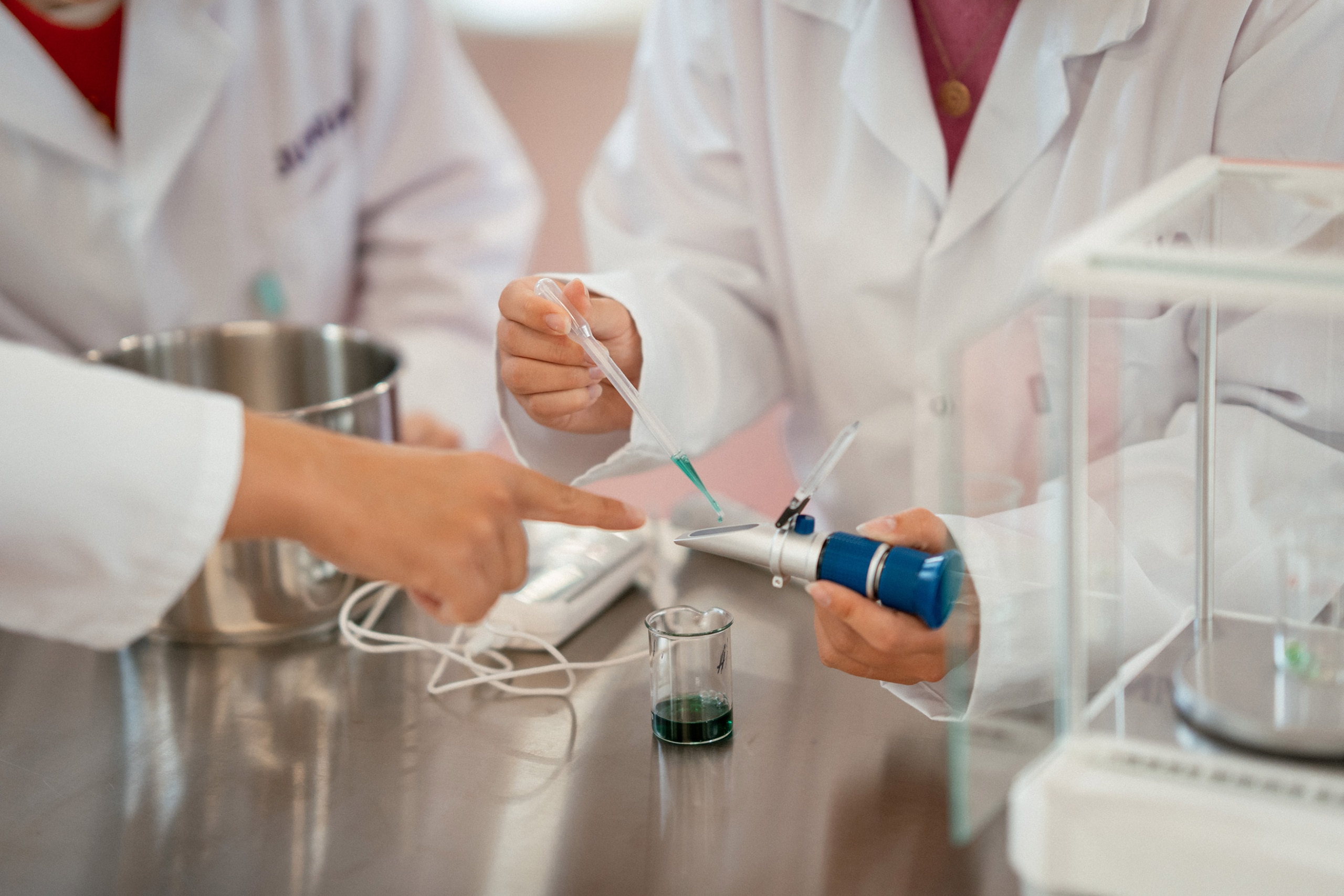 Zoom sur une pipette