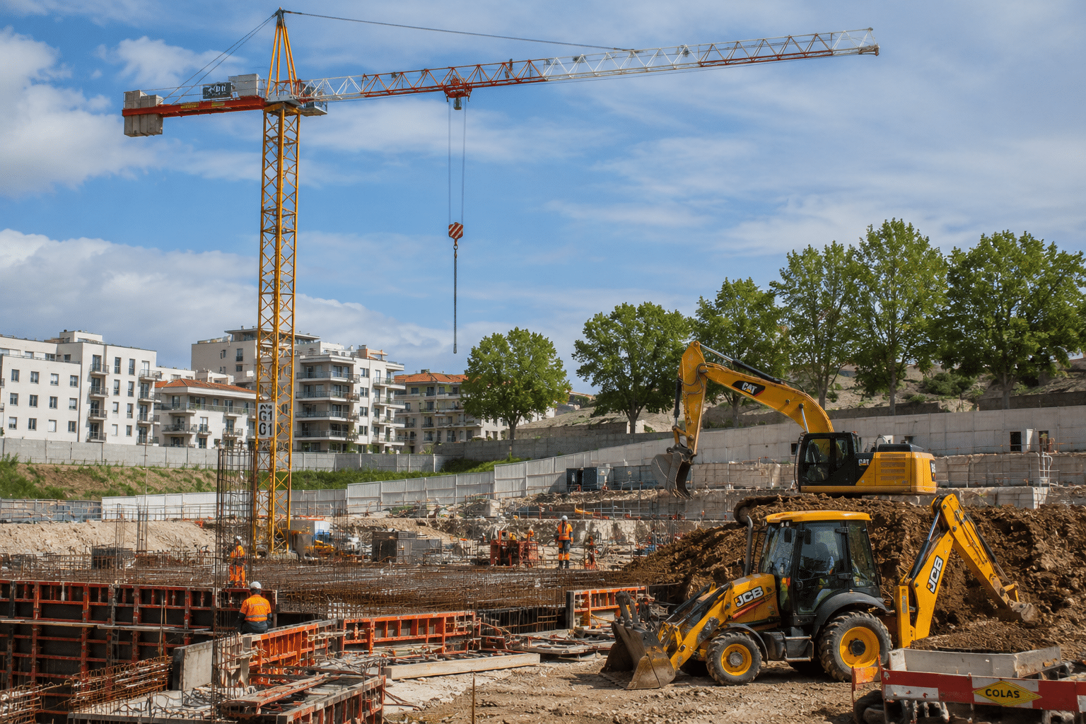 chantier BTP